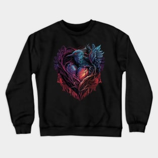 Gothic heart Crewneck Sweatshirt